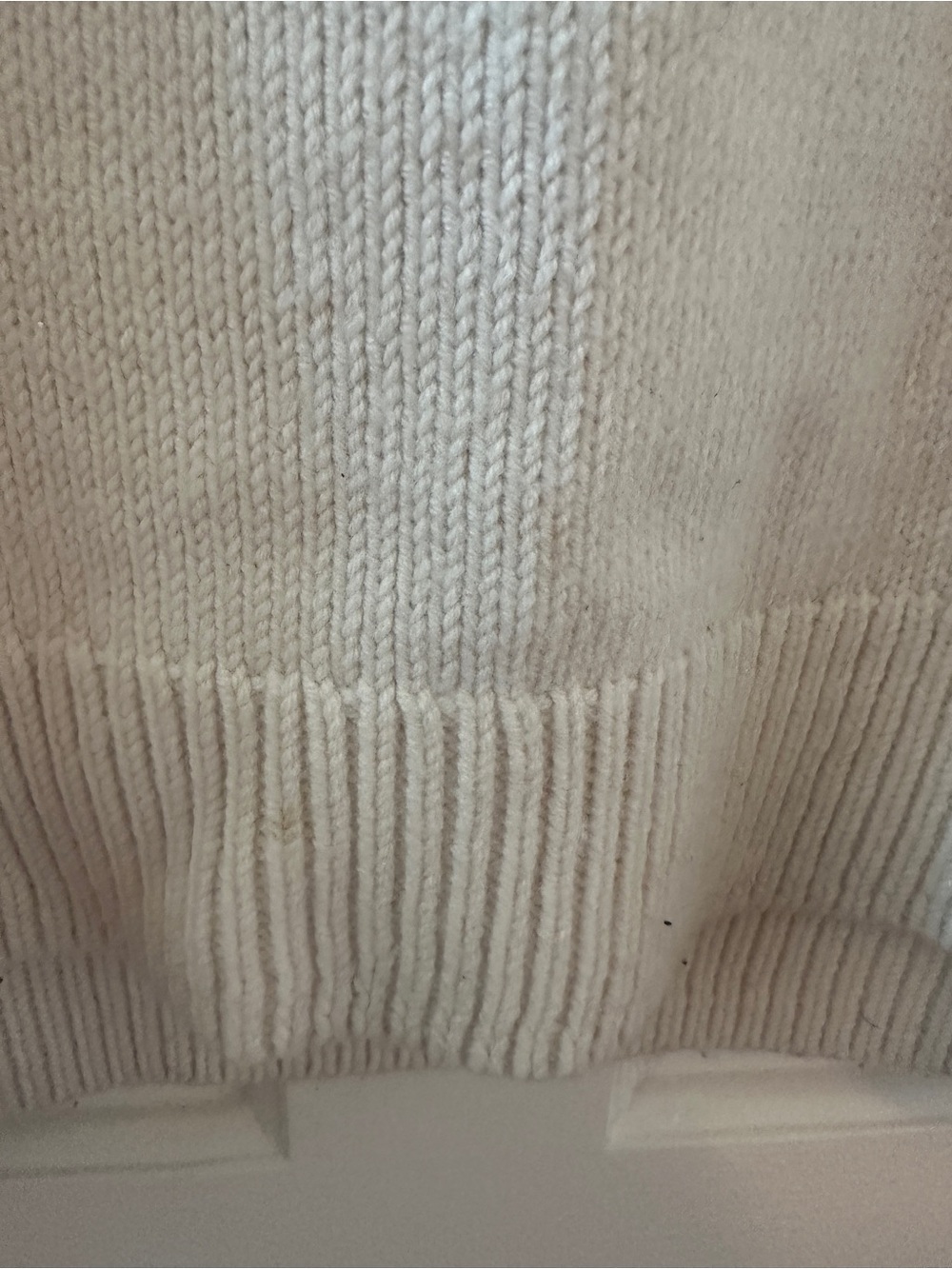 Madewell Cream Knit Face Sweater - Picture 7 of 8